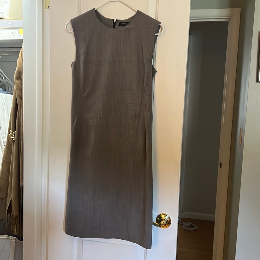 Theory power dress- worn but good condition